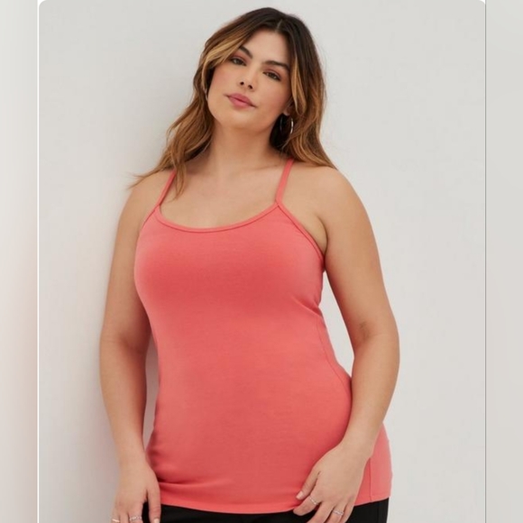 torrid Tops - Coral Foxy Racerback Cami